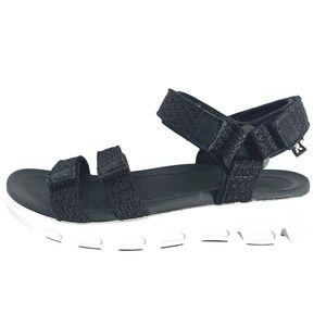 Reiker Black Adjustable Strap Sport Sandals Comfort Walking‎ Shoes Womens 5.5